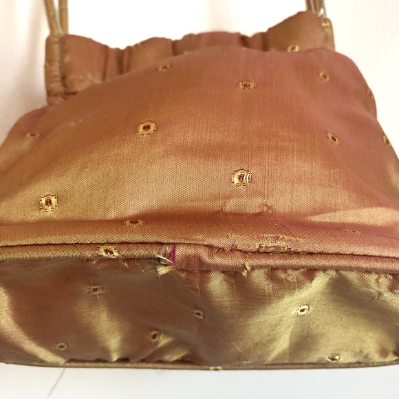 Silk purse handmade in India - Picture 3 of 3